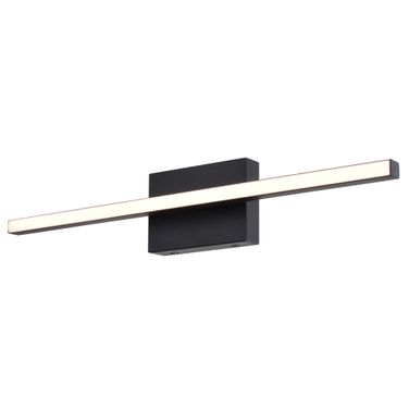 Ashburn 24 Inch LED Vanity Light In Matte Black