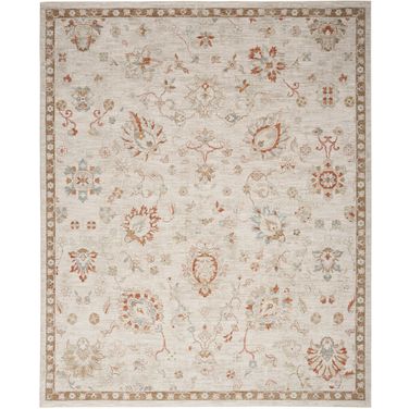 Asher 9'3" x 12'7" Indoor Rug In Ivory