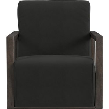 Asher Accent Chair In Gray