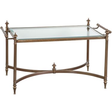 Asher Cocktail Table In Brass