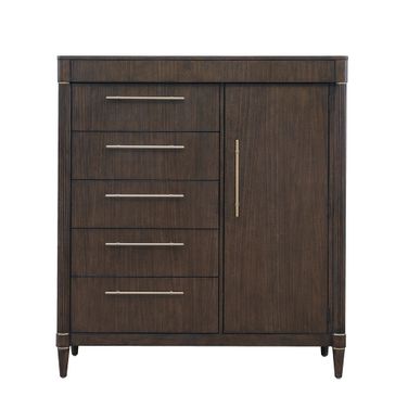Asher Park 6 Drawer Master Chest In Brown