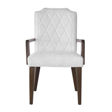 Asher Park Upholstered Arm Chair In Brown