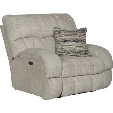 Ashland Power Lay Flat Recliner In Buff