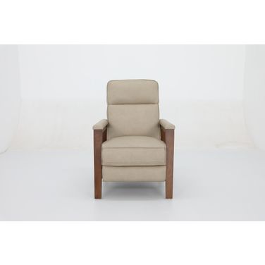 Ashland Push Thru The Arms Recliner In Stone