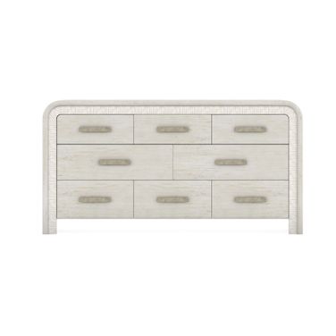 Ashlar Dresser In Bisque and Sanded Bronze