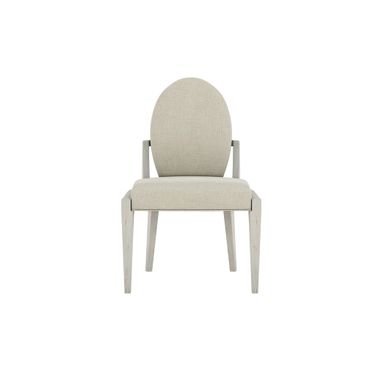 Ashlar Upholstered Side Chair Set of 2 In Bisque