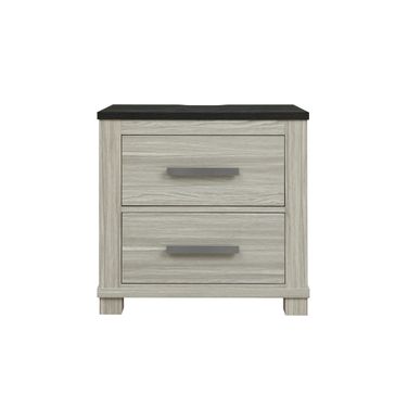 Ashley Nightstand with USB and Speaker In Brown