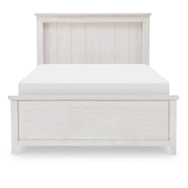 Ashton Complete Full Panel Bed In Bleached Linen