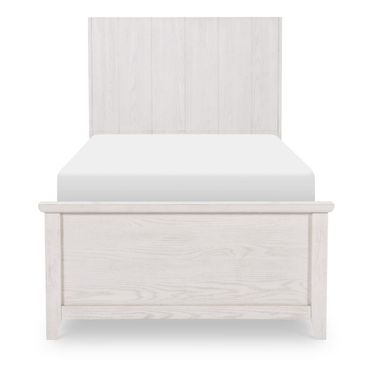 Ashton Complete Twin Bookcase Bed In Bleached Linen
