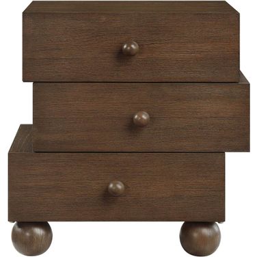 Askew Night Stand In Brown