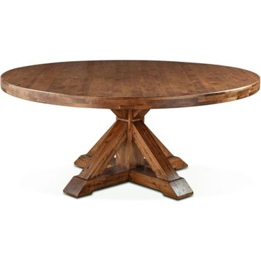 Aspen 60 Inch Round Dining Table In Earth