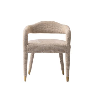 Aspen Dining Armchair In Gold Dust
