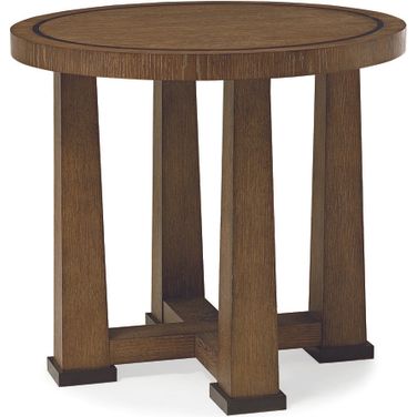 Aspen Lamp Table In Napa Cerused