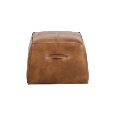Aspen Ottoman In Tobacco Tan