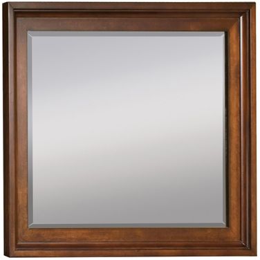 Aspenhome Cambridge Chesser Mirror in Brown Cherry