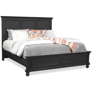Aspenhome Oxford King Panel Bed In Black