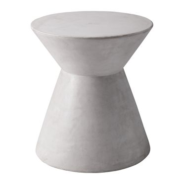 Astley End Table In White