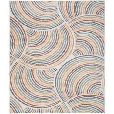Astra Machine Washable 12' x 15' Indoor Rug In Ivory Multi