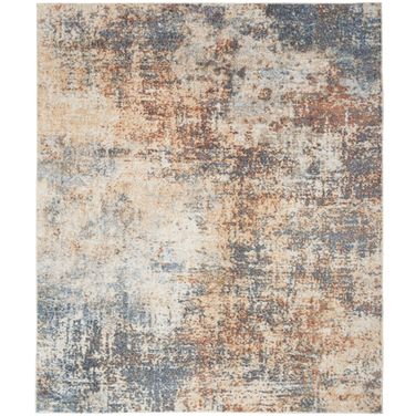Astra Machine Washable 9' x 12' Modern Indoor Rug In Multicolor