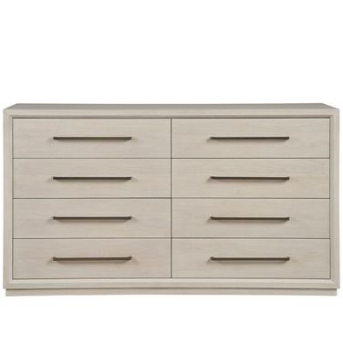 Astrid Drawer Dresser In White Oak
