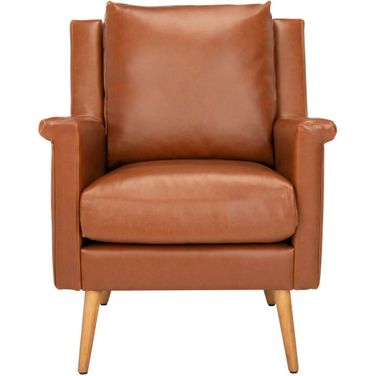 Astrid Mid Century Arm Chair in Cognac