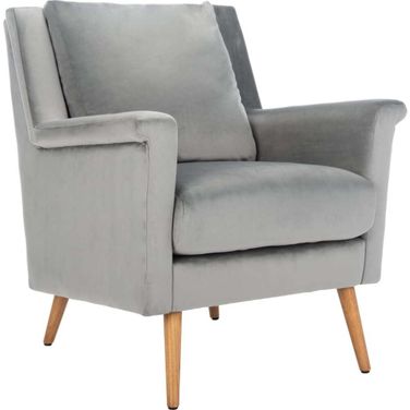 Astrid Stone and Natural Mid Century Arm Chair