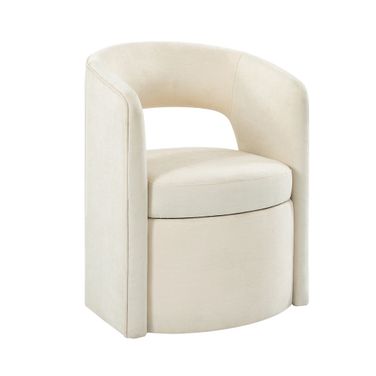 Athena Dining Chair In Ivory
