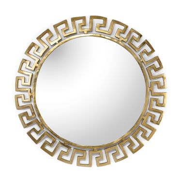 Athena Mirror Large In Gold