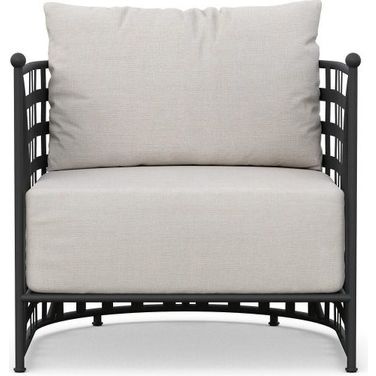 Athens Club Chair with Cushion In Linen
