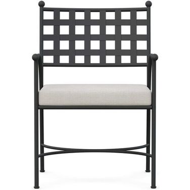 Athens Dining Chair with Cushion In Linen