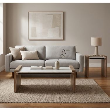 Athens Occasional Table Set In Brown