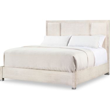 Atlas King Bed In Off White