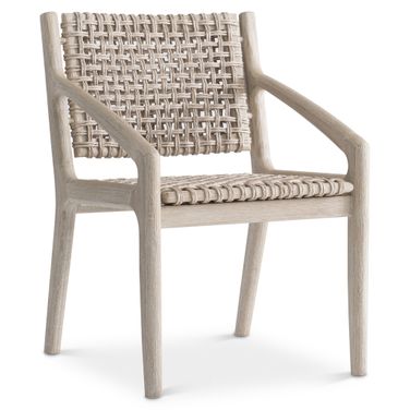 Atlas Outdoor Arm Chair In Brown