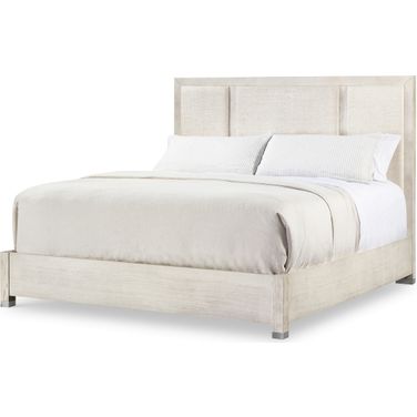 Atlas Queen Bed In Off White