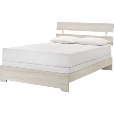 Atticus Full Platform Bed In White