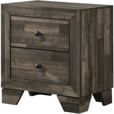 Atticus Night Stand In Gray