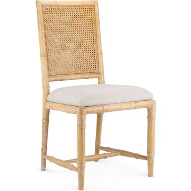 Aubrey Side Chair Set of 2 In Honey