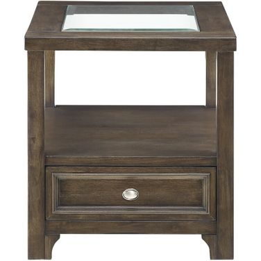 Auburn End Table In Brown