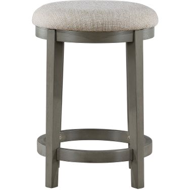 Auburndale Counter Height Stool Set of 2 In Gray