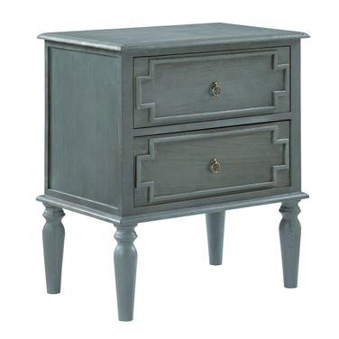 August 2 - Drawer Nightstand In Blue