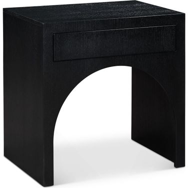 August Nightstand In Black