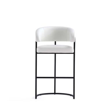 Augusta Barstool In White