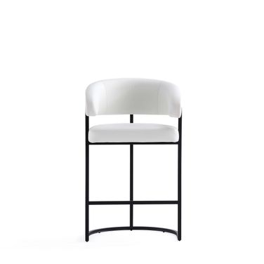 Augusta Counter Stool In White