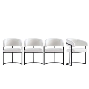 Augusta Dining Chair Set of 4 In White