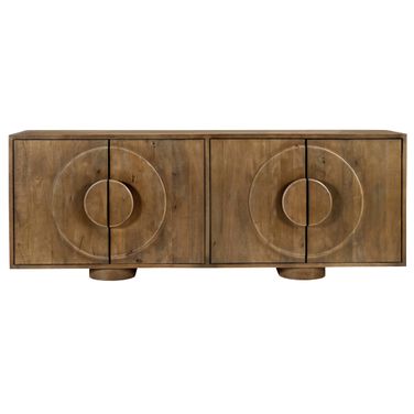 Augustus 4-Door Sideboard In Spice Tan