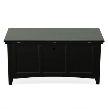 Aura Storage Chest In Antique Black