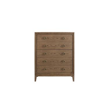 Aurora 5 Drawer Chest In Latte