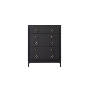 Aurora 5 Drawer Chest In Peppercorn