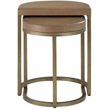 Aurora Bridges Nesting Table In Latte