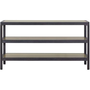 Aurora Channel Console Table In Latte